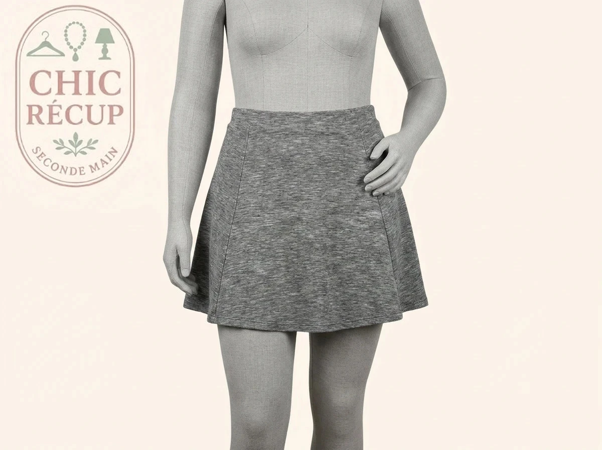 Jupe Kiabi - Xl - Gris - Patineuse